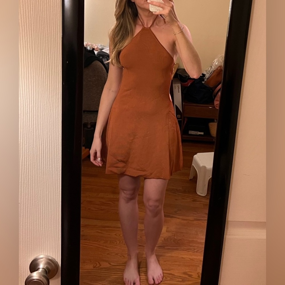Cult Gaia Leslie Dress Spice Size Small